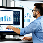 Home 7 Data-Driven Decisions**
"A professional marketing specialist, fully clothed in a modern business casual outfit, analyzing a complex data dashboard on a large monitor. The scene is a bright, open-plan office in Milan. Focus on the screen displaying charts and graphs, highlighting marketing analytics. Emphasis on understanding consumer behavior. Safe for work, appropriate content, perfect anatomy, correct proportions, natural pose, professional setting, family-friendly, high quality digital art."
**